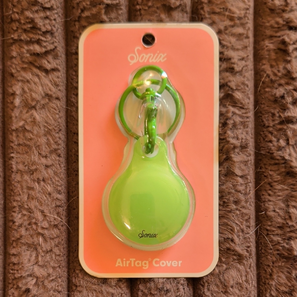 Sonix Green AirTag Cover
